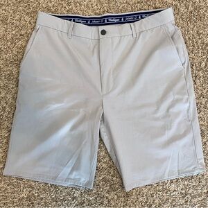 johnnie-O Light Grey Shorts 36